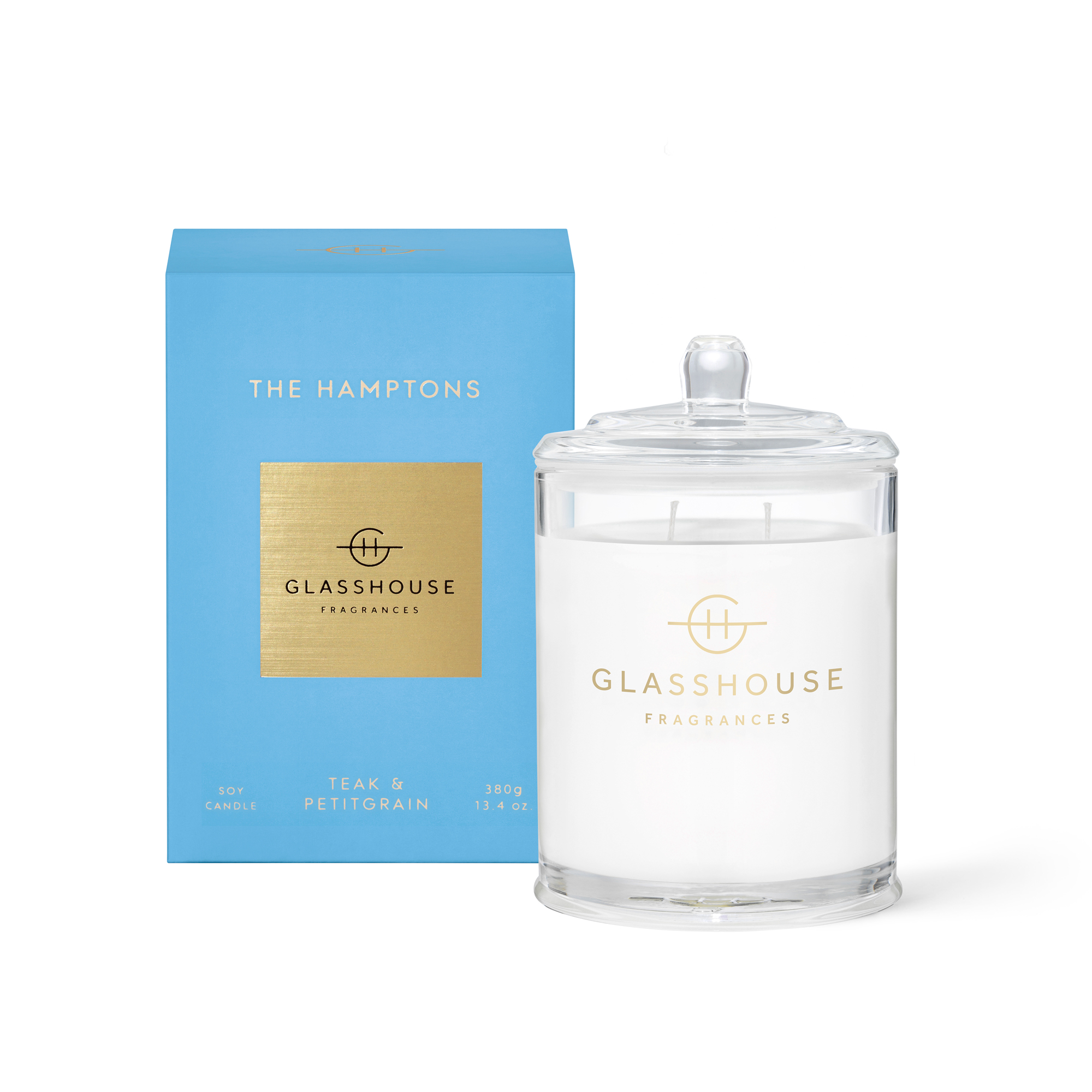 The Hamptons 380g Glasshouse Candle • Code Bloom - Perth Florist, Fresh  flower bouquets
