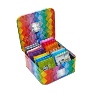 Mini Gourmet Tea Chest inside